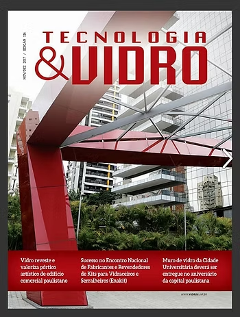 Vidrosistemas é destaque na revista Tecnologia & Vidro